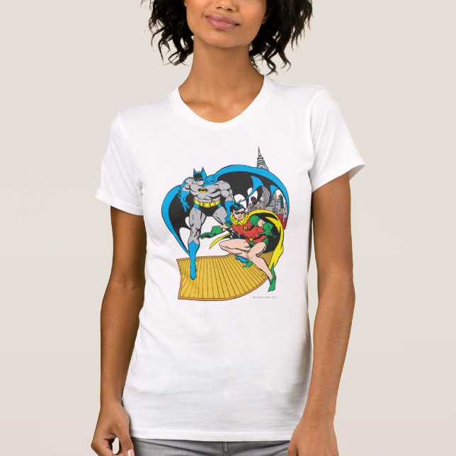 T-shirt Batman e Robin Escape (Frente)