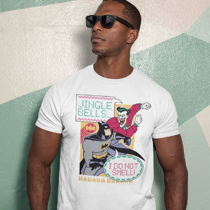 T-shirt Batman Jingle Bells, Eu Não Cheiro!