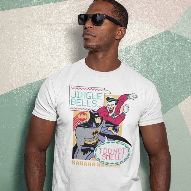 T-shirt Batman | Jingle Bells, Eu Não Cheiro! (Criador carregado)