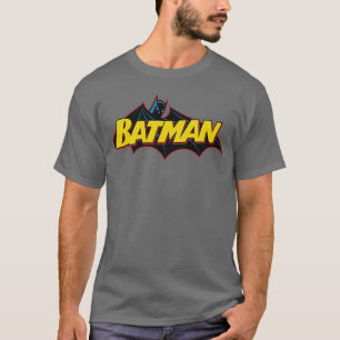 T-shirt Batman   Logotipo antigo da escola