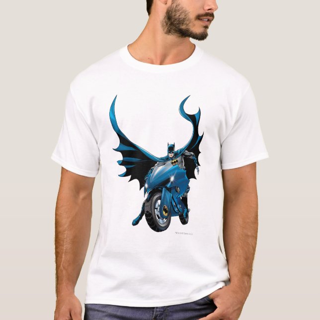 T-shirt Batman no ciclo (Frente)