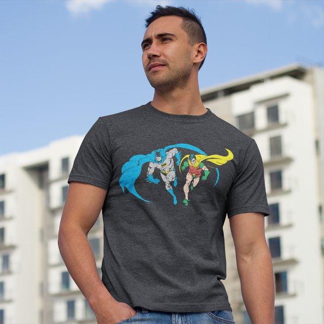 T-shirt Batman & Robin (Man wearing t-shirt)