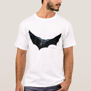 T-shirt Batman voa com capa grande