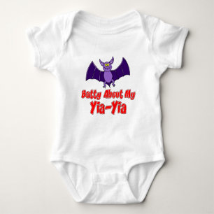 T-shirt Batty Sobre Minha Yia-Yia