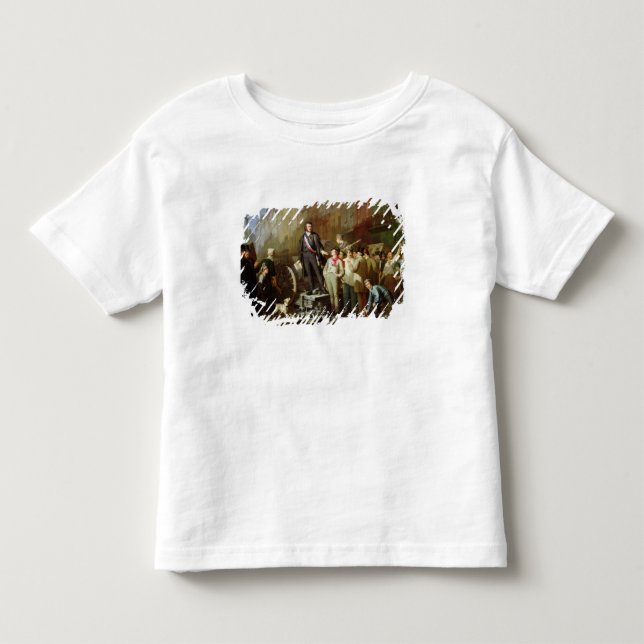 T-shirt Baudin na barricada de Faubourg (Frente)