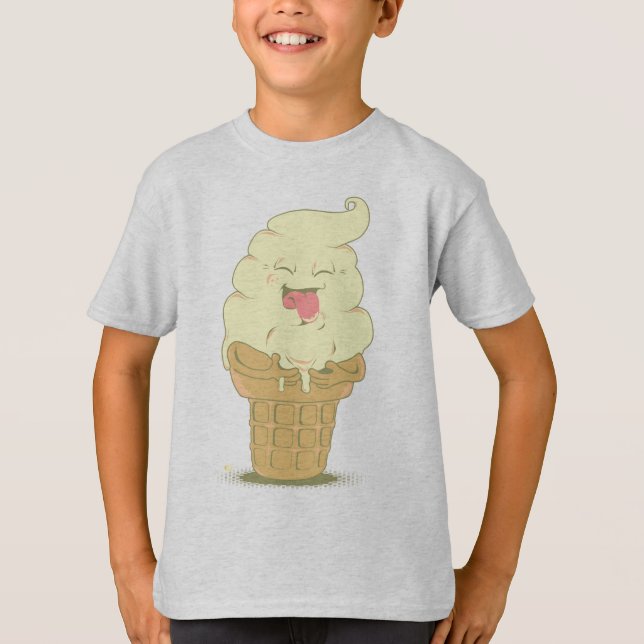 T-shirt Baunilha de Nom Nom (Frente)