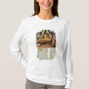 T-shirt Bayezid I que recebe o resgate