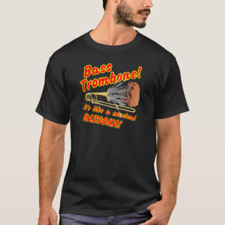 T-shirt Bazooka baixo do Musical do Trombone