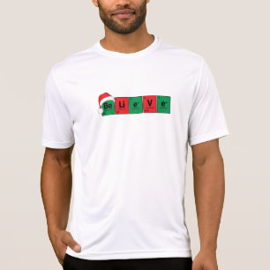 T-shirt Be.Li.e.V.e - Acredite a mesa periódica