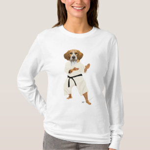 T-shirt Beagle de Karatê