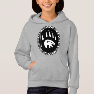 T-shirt Bear Arte Crianças Hoodie Bear Garras Hoodie Hood