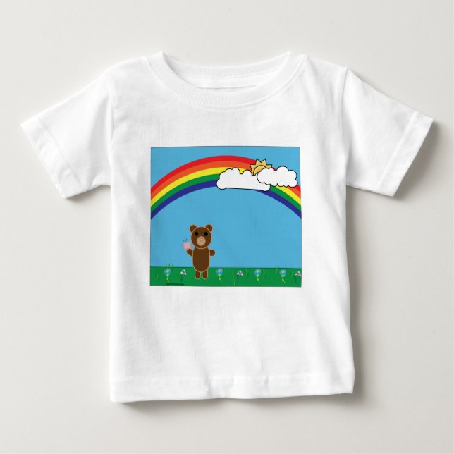 T-Shirt Bear Bear Cute (Frente)
