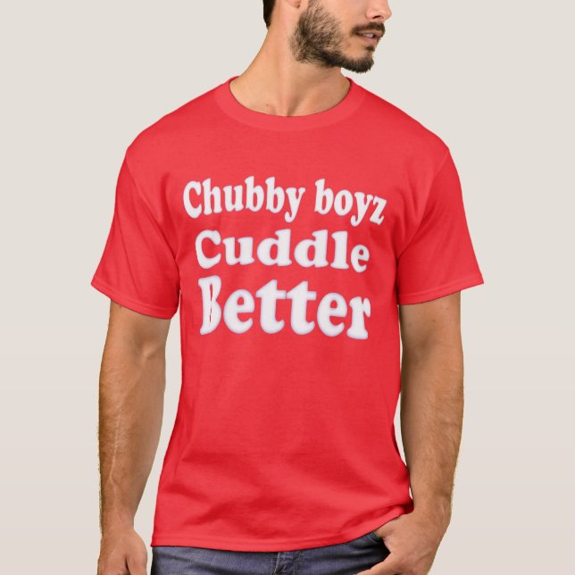 T-shirt Bear Pride Chubby Boyz Cuddle Melhor (Frente)