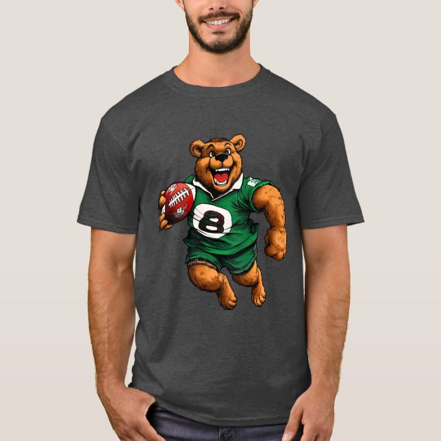 T-Shirt Bears de Rugby (Frente)