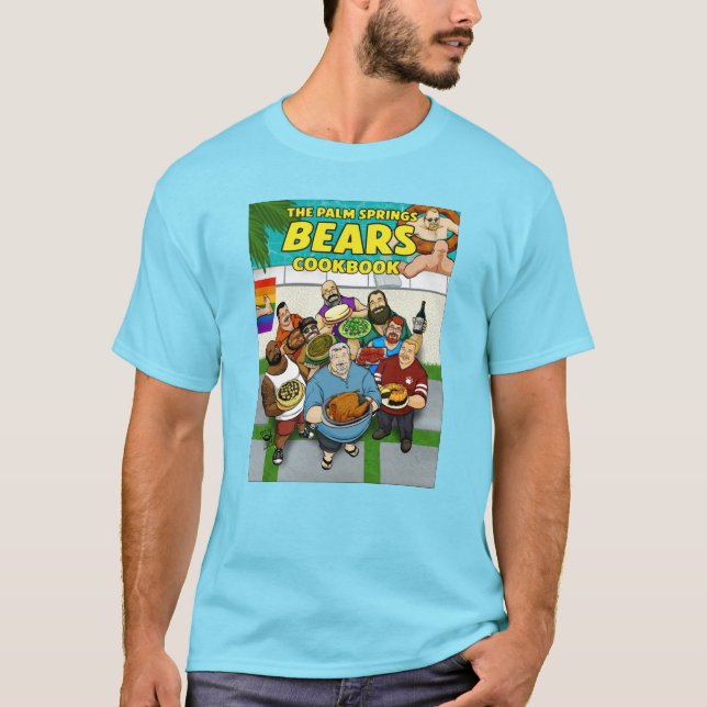 T-Shirt Bears do PS Cookbook (Frente)