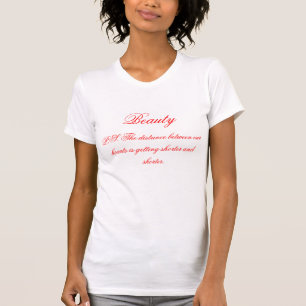 T-shirt Beauty-P.S. A distância entre nossos corações é