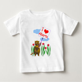 T-shirt Beaver Canadense ama Alberta