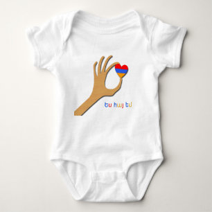 T-Shirt Bebê Armênio