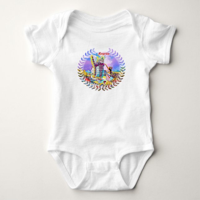 T-Shirt Bebê Assírio (Frente)