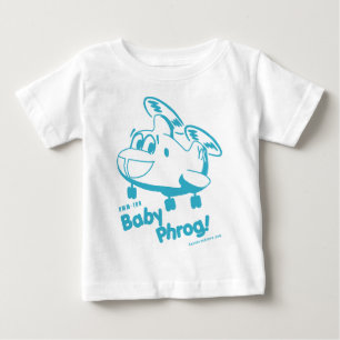 T-shirt Bebê azul Phrog
