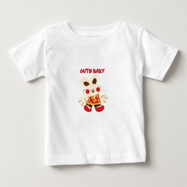 T-Shirt Bebê BABY RABIT (Frente)