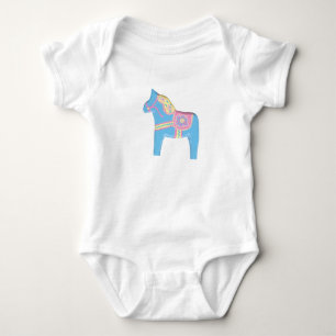T-shirt Bebê cor-de-rosa Dala