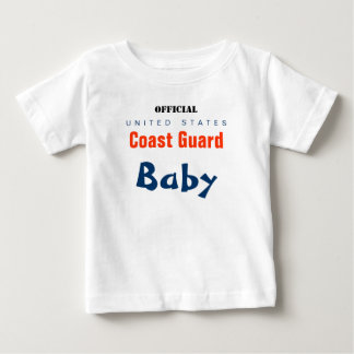 T-shirt Bebê da Guarda Costeira