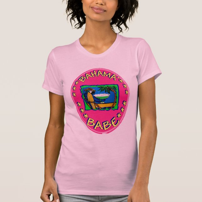 T-shirt Bebê das Bahamas (Frente)