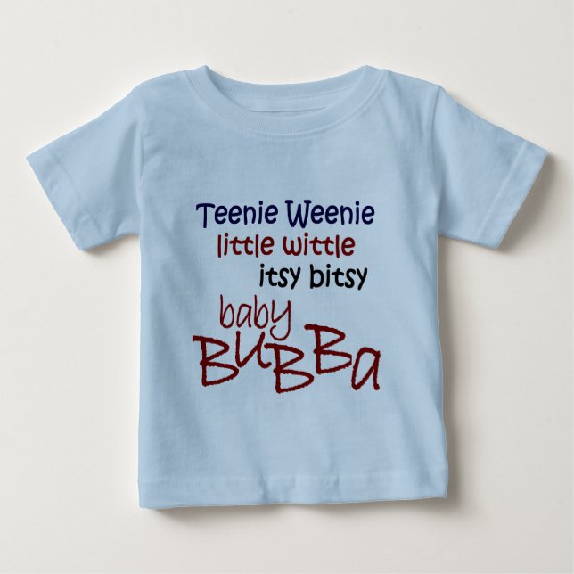 T-shirt Bebê de Bubba (Frente)
