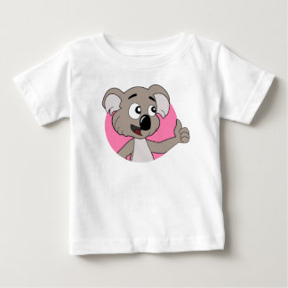 T-Shirt bebê de cartoon Koala