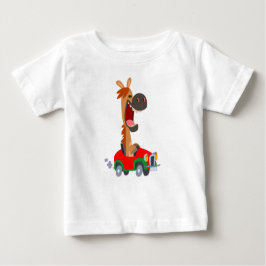T-Shirt Bebê De Cartoon Motoon Cute