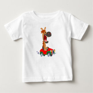 T-Shirt Bebê De Cartoon Motoon Cute