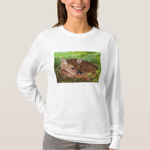 T-shirt Bebê de cervo-de-cauda-branca com dois dias de ida