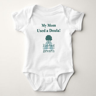 T-shirt Bebê de Doula uma parte
