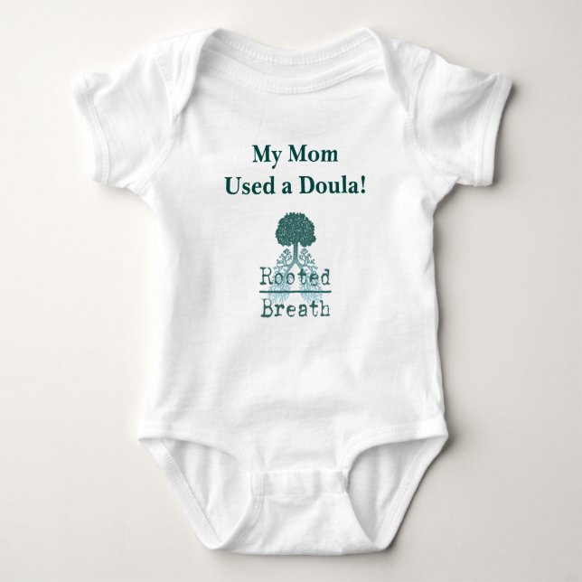 T-shirt Bebê de Doula uma parte (Frente)