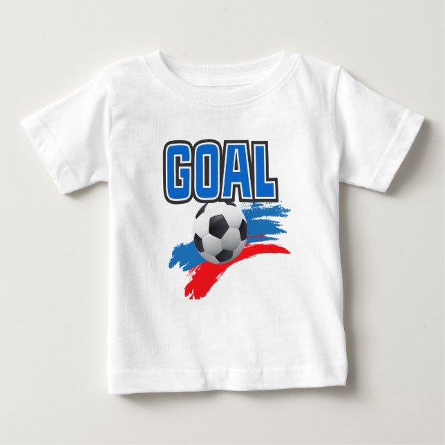 T-Shirt Bebê de Futebol Goal (Frente)