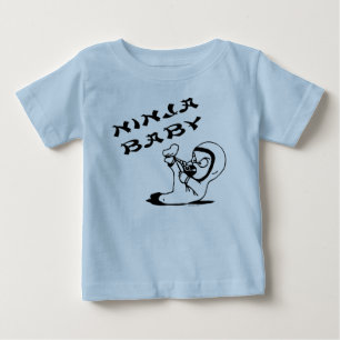 T-shirt Bebê de Ninja
