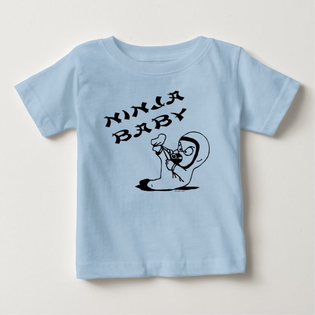 T-shirt Bebê de Ninja (Frente)