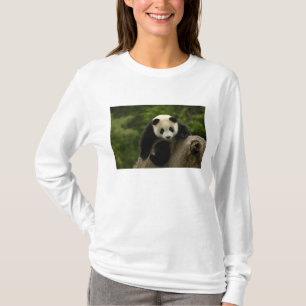 T-shirt Bebê de panda gigante