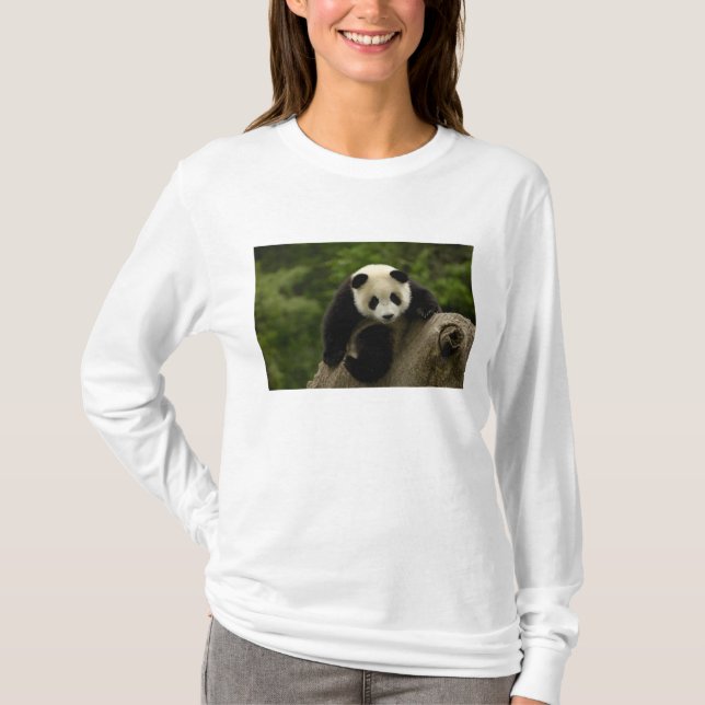 T-shirt Bebê de panda gigante (Frente)