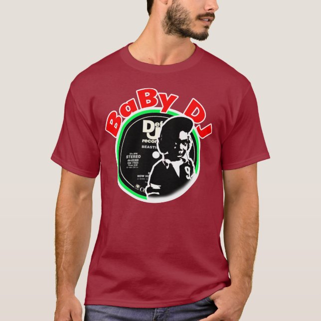 T-shirt bebê DJ (Frente)