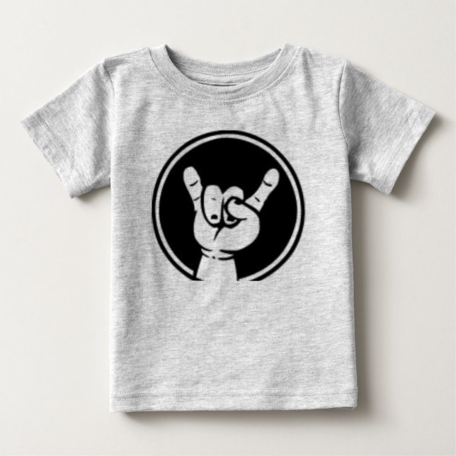 T-shirt bebê do balancim (Frente)
