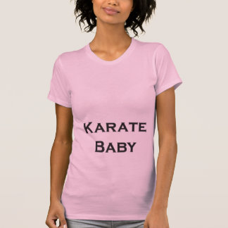 T-shirt Bebê do karaté