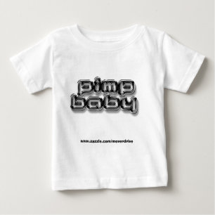 T-shirt Bebê do proxeneta