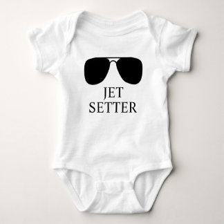 T-shirt Bebê do setter do jato: Aperfeiçoe para seu