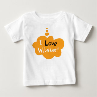 T-SHIRT BEBÊ EU AMO WEBSTER
