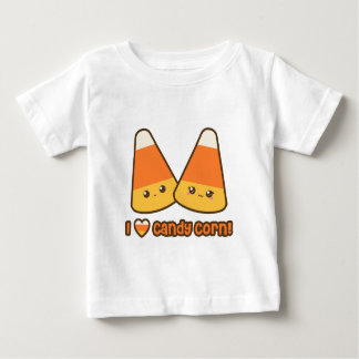 T-shirt Bebê - Eu Coração Candi Corn