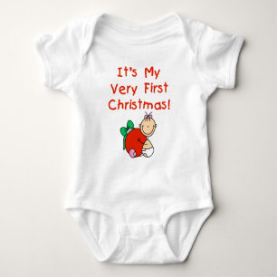 T-shirt Bebê Garota Muito 1rua De Natal