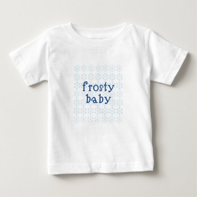 T-shirt Bebê gelado - bebê de IVF (Frente)