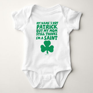 T-shirt Bebê irlandês - meu nome não é Patrick…